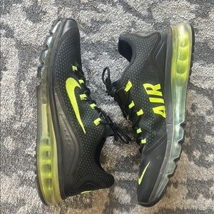 Nike Air Max More Black/Volt Shoes Men's Size US 11